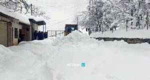 Bu ərazilərə güclü qar yağdı, yollar bağlandı - FOTO Xəbər şəkili