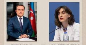 Ceyhun Bayramov yeni təyin olunmuş gürcü həmkarını təbrik etdi