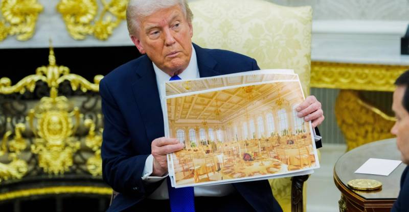 Tramp Ağ Evin Şərq Qanadında 300 Milyon Dollarlıq Böyük Bal Zalı Tikir: Xərci Şəxsi Donorlar Qarşılayır