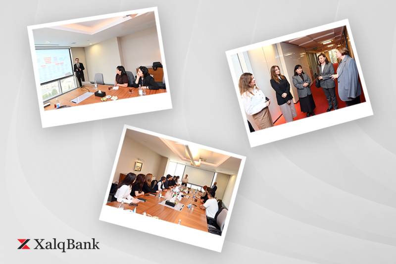 Xalq Bank Eurasian Bank və Uzpromstroybank nümayəndə heyətlərini qəbul edib (FOTO)