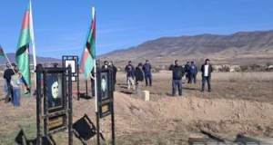 İki itkin şəhidi Xocalıda dəfn olundu -FOTO Xəbər şəkili