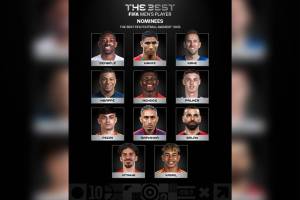 FIFA ilin yekunlarına əsasən ən yaxşı futbolçu mükafatına namizədlərin siyahısını açıqlayıb