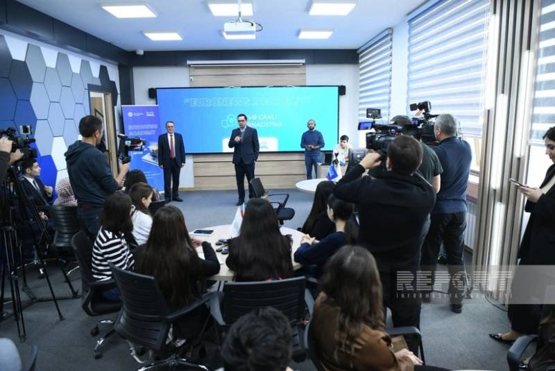 "Euronews": Biz Azərbaycanda həm də medianın inkişafını dəstəkləyirik