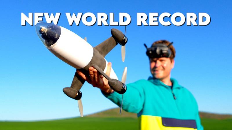 Sürət Rekordu Qıran Pilotsuz Uçan Aparat: Peregreen 3 Saata 585 km/s Sürətə Çatdı