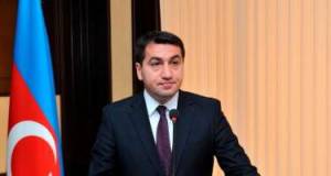 Hikmət Hacıyevdən Dövlət Bayrağı Günü paylaşımı