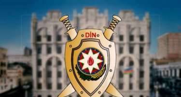 DİN partlayışla bağlı məlumat yaydı