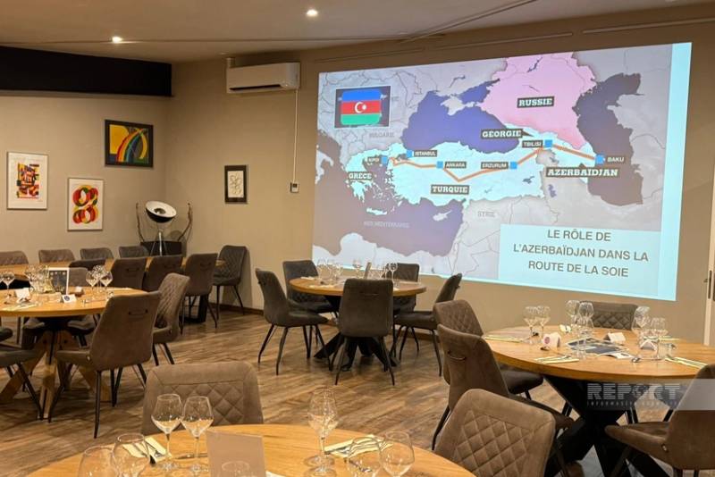 Fransada Azərbaycanın qədim və müasir İpək Yolunda rolu müzakirə olunub