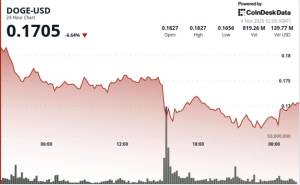 Dogecoin-də Kəskin Eniş: Qiymət 8% Düşdü - Analitiklərin Bərpa Şərtləri