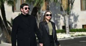 Prezidentin oğlu və gəlini paradda -FOTO