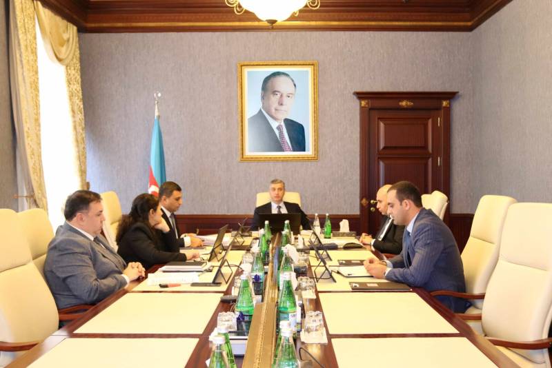 Hesablama Palatasının Kollegiya iclasında auditor hesabatları müzakirə edilib