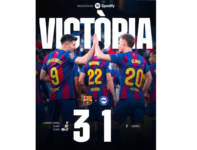 İspaniya La Liqası: “Barselona” “Alaves”i məğlub edib