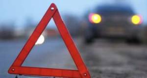 Yük maşını aşdı, sıxlıq yarandı -FOTO Xəbər şəkili