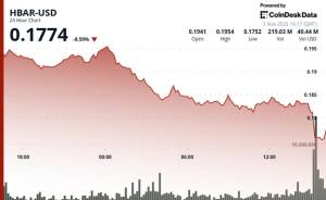 Hedera (HBAR) 0.19 Dollar Dəstəyini İtirdikdən Sonra 5% Ucuzlaşdı - Treydrlər Texniki Dönüş Gözləyir