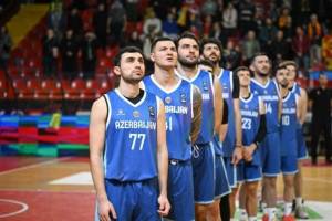 Azərbaycanın basketbol millisi seçmə mərhələdəki ikinci oyununda da məğlub olub Xəbər şəkili
