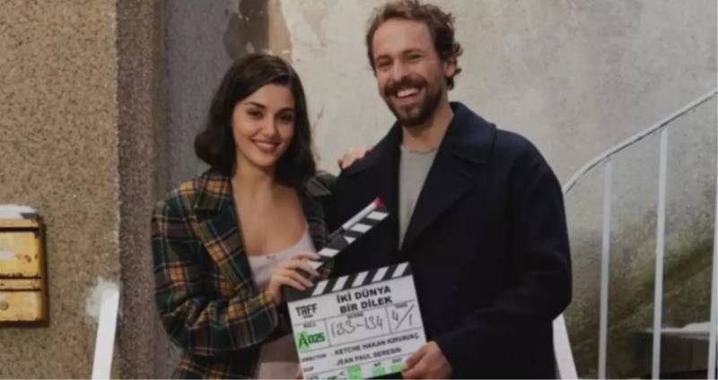 Hande Erçel və Metin Akdülgerin baş rol aldığı "İki Dünya Bir Dilək" filminin buraxılış tarixi, mövzusu və aktyor heyəti