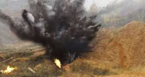 Qazaxda mina partladı -Xəsarət alan var