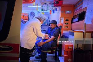 Naxçıvanda yanacaqdoldurma məntəqəsində yanğın başlayıb, 3 nəfər zəhərlənib - FOTO - YENİLƏNİB