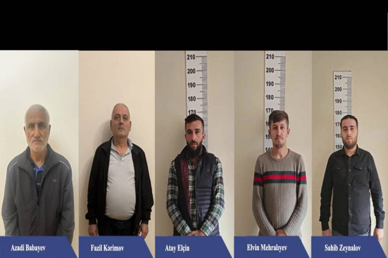 Naxçıvanda narkotik vasitələrin qanunsuz dövriyyəsi ilə məşğul olan şəxslər saxlanılıb