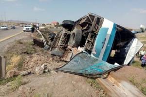 İranda avtobus aşıb, ölənlər və yaralananlar var