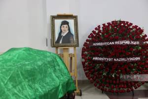 Xalq artisti Roza Cəlilova ilə vida mərasimi keçirilib - YENİLƏNİB-2