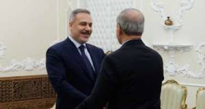 Hakan Fidan Pezeşkianla görüşdü