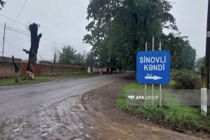 Lənkəran rayonunun Osaküçə-Sinovli kənd yolu bərbad vəziyyətdədir - FOTO Xəbər şəkili