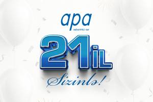 APA-nın yaranmasından 21 il ötür Xəbər şəkili