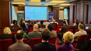 Sofiyada keçirilən konfransda Bakı şəhərinin “Rəqəmsal əkiz”i layihəsi təqdim olunub (FOTO) Xəbər şəkili