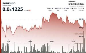 BONK Kriptovalyutası Dəstək Səviyyəsinin Altına Düşdü: Qiyməti 3.9% Azaldı Xəbər şəkili