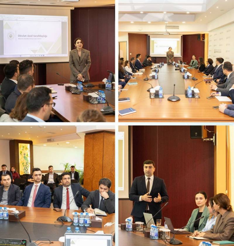 Maliyyə sektorunda yeni təşəbbüslərin tətbiqi imkanları nəzərdən keçirilib