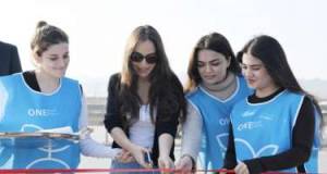 Leyla Əliyeva açılışda iştirak etdi Xəbər şəkili