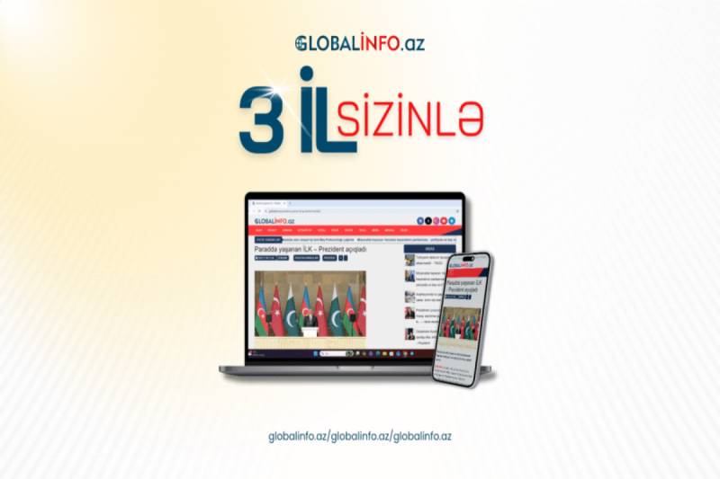 “Globalinfo”nun fəaliyyətə başlamasından 3 il ötür