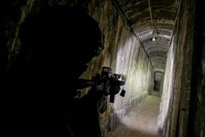 İsrail ordusu Qəzza zolağında 7 kilometr uzunluğunda tunel aşkar edib Xəbər şəkili