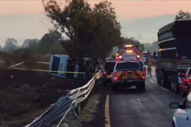Meksikada avtobusun aşması nəticəsində azı 7 nəfər ölüb