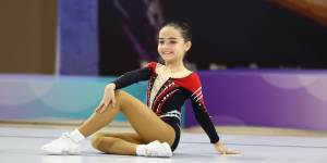 Gəncədə ilk dəfə aerobika gimnastikası üzrə ölkə birinciliyi keçirilib (FOTO) Xəbər şəkili