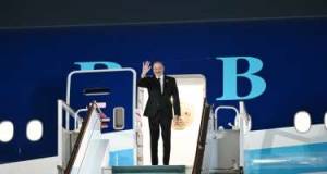 Prezident Özbəkistan səfərindən paylaşım etdi -VİDEO