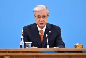 Tokayev Azərbaycanı Mərkəzi Asiya üzrə Məşvərət Görüşlərinin tamhüquqlu iştirakçısı statusu alması münasibətilə təbrik edib