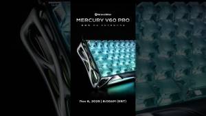 Gravastar V60 Pro Təqdim Edildi: 8000 Hz Tezlik və UFO Maqnit Açarları ilə Yüksək Sürətli 60% Oyun Klaviaturası Xəbər şəkili