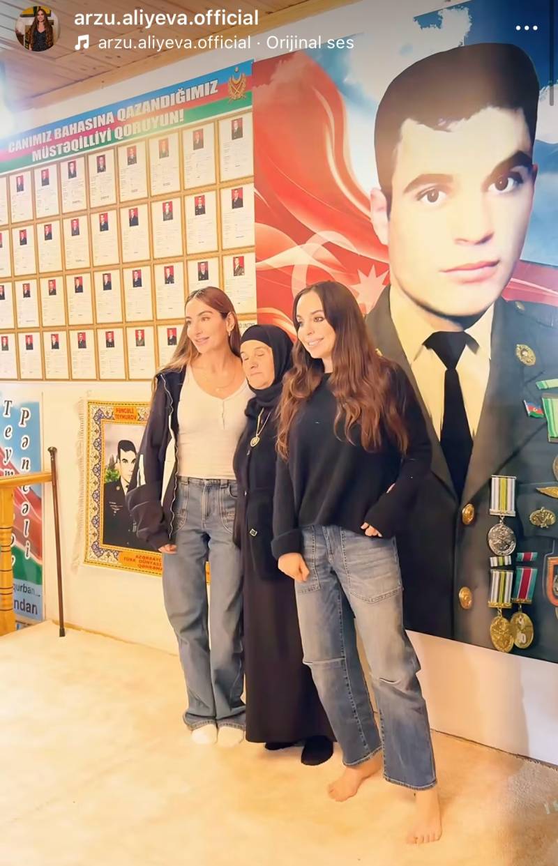 Arzu Əliyeva paylaşım etdi -FOTO