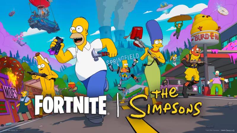 Populyar "Fortnite" oyununda "Simpsonlar" mövsümü başladı: Yenilənmiş Xəritə və Yeni Mexanika