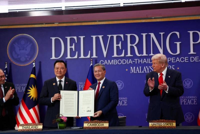 ABŞ Kambocadakı vəziyyətlə əlaqədar Tailandla ticarət danışıqlarını dayandırıb