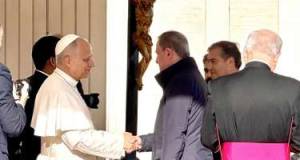 Ceyhun Bayramov Roma Papası ilə görüşdü