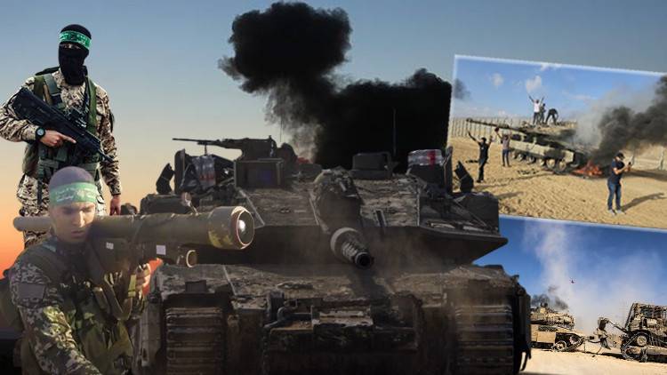 Hamas "Merkava" tankını məhv etdi: Ekspert İsrailin Quru Əməliyyatlarını "Bataqlığa saplanmaq" adlandırdı