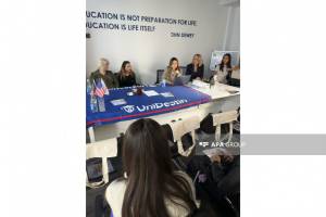 UniDestin Təhsil Mərkəzində ABŞ Universitetləri ilə Təhsil Sərgisi uğurla keçirildi - Tələbələr birbaşa nümayəndələrlə görüşdü Xəbər şəkili