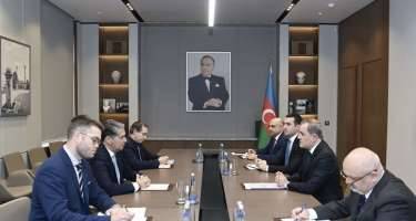 Ceyhun Bayramov Kristo Kapodistrianı qəbul etdi