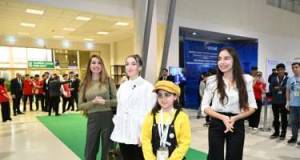 Leyla Əliyeva festivaldan paylaşım etdi