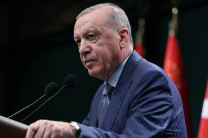 Ərdoğan: Qəzaya uğrayan təyyarənin qalıqlarını aşkarlamaq üçün axtarışlar davam edir