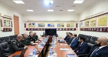 BƏƏ ilə Azərbaycan arasında hərbi əməkdaşlıq məsələsi müzakirə olundu