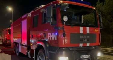 Bakıda güclü yanğın - DİN məlumat yaydı