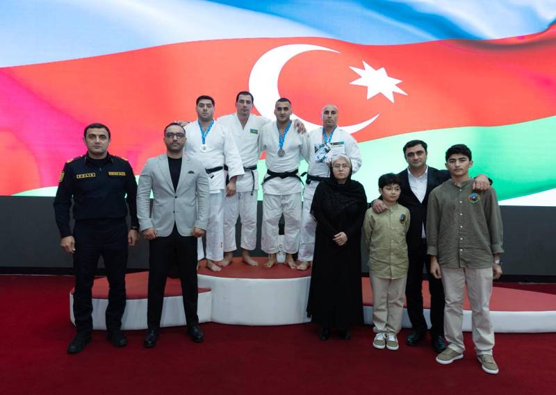 Antiterror şəhidlərinin xatirəsinə həsr olununan DİN-in cüdo üzrə açıq çempionatı keçirilib (FOTO)